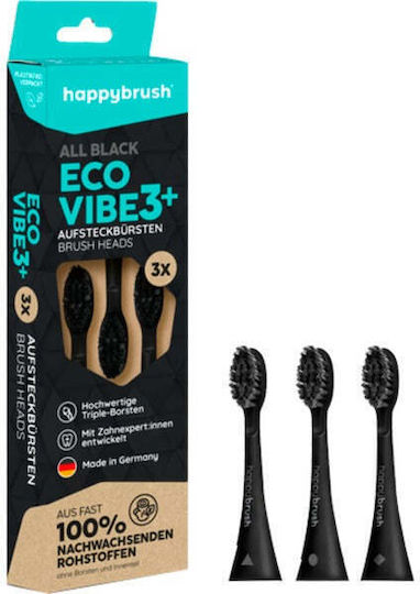 Happy Brush Ανταλλακτικές Κεφαλές για Ηλεκτρική Οδοντόβουρτσα 1τμχ
