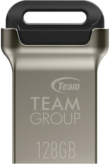 TeamGroup C162 128GB USB 3.0 Ασημί