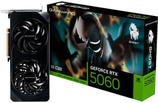 Gainward GeForce RTX 5060 8GB GDDR7 Ghost Κάρτα Γραφικών