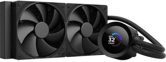 NZXT Kraken 240 (v2) Υδρόψυξη Επεξεργαστή Διπλού Ανεμιστήρα 120mm για Socket AM4/AM5/1700/1200/115x