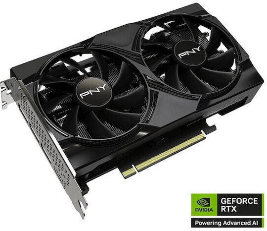 PNY GeForce RTX 5060 8GB GDDR7 Dual Fan OC Κάρτα Γραφικών VCG50608DFXPB1-O