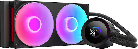 NZXT Kraken Plus 240 RGB (v2) Υδρόψυξη Επεξεργαστή Διπλού Ανεμιστήρα 120mm για Socket AM4/AM5/1700/1200/115x