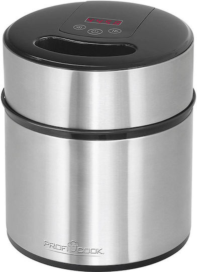 Profi Cook PC-ICM 1140 Παγωτομηχανή 1.8lt Ασημί