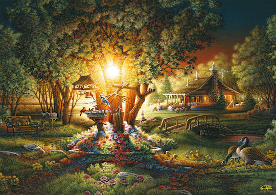Puzzle 2D Splendid spring light 1000pcs 58547