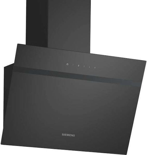 Siemens Iq100 Απορροφητήρας Καμινάδα 60cm Μαύρος