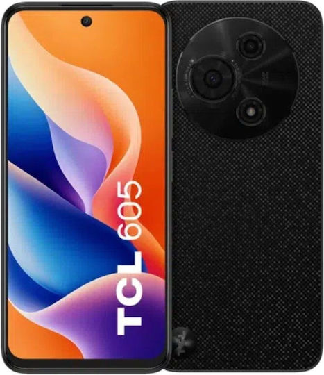 TCL 605 Dual SIM (8/256GB) Μαύρο