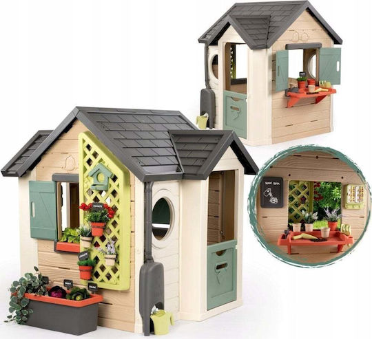 Smoby Παιδικό Σπιτάκι Κήπου Life Πολύχρωμο 810408