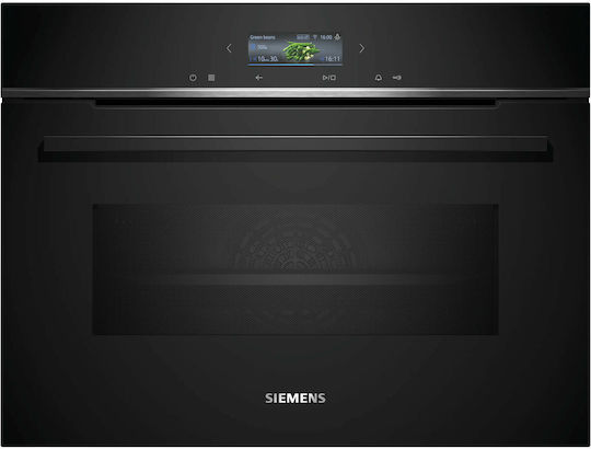 Siemens CM776GKB1 Φούρνος άνω Πάγκου 45lt Π45εκ. Μαύρος