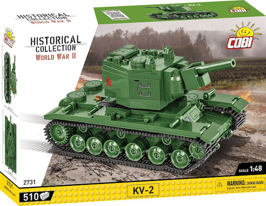 Cobi Τουβλάκια Historical Collection Wwii Kv-2 για 7+ Ετών 510τμχ