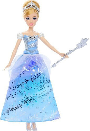 Mattel Σταχτοπούτα Με Μαγικό Ραβδί Κούκλα για 3+ Ετών 25.58εκ. (Διάφορα Σχέδια) 1τμχ JBF94