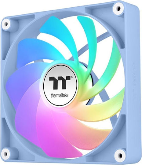 Thermaltake CT120 Case Fan με ARGB Φωτισμό και Σύνδεση 4-Pin PWM 2τμχ Μπλε