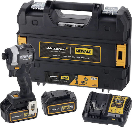 Dewalt Παλμικό Κατσαβίδι Μπαταρίας Brushless 18V 2x4Ah DCF85MM2T
