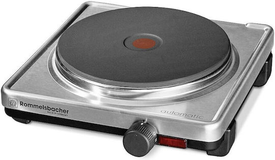 Rommelsbacher AK 2099/E Επιτραπέζια Εστία Εμαγιέ Μονή Μαύρη