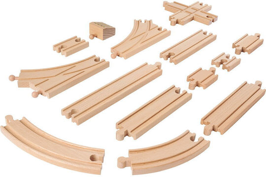 Eichhorn Ράγες Σιδηρόδρομου από Ξύλο για 3+ Ετών 100006405