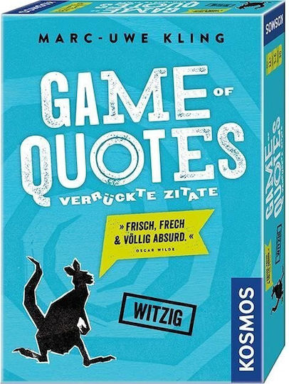 Επιτραπέζιο Παιχνίδι Game of Quotes - Verrckte Zitate για 2-6 Παίκτες 12+ Ετών 692926 (GER) Kosmos