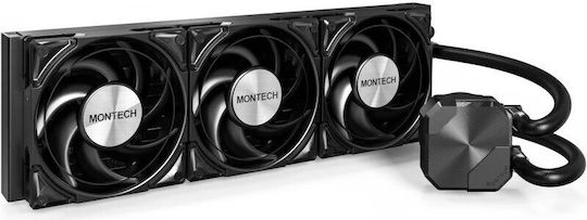 Montech HyperFlow Silent 360 Υδρόψυξη Επεξεργαστή Τριπλού Ανεμιστήρα 120mm για Socket 1700/1200/115x