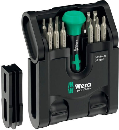 Wera Κατσαβίδι με 21 Εναλλασσόμενες Μύτες Tool-check 05049002001