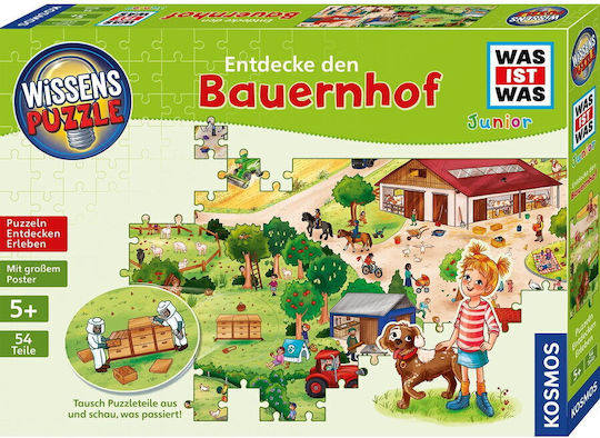 Παιδικό Puzzle Αγρόκτημα για 5+ Ετών 54pcs 682651 Kosmos