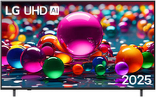 LG Smart Τηλεόραση 65" 4K UHD LED AI UA75 HDR (2025) 65UA75006LA