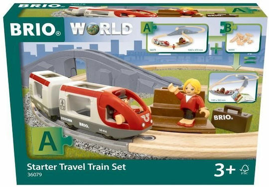 Brio Toys Starter Travel Σετ με Τρενάκι για 3+ Ετών
