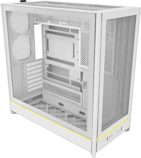 Montech HS01 Midi Tower Κουτί Υπολογιστή Λευκό