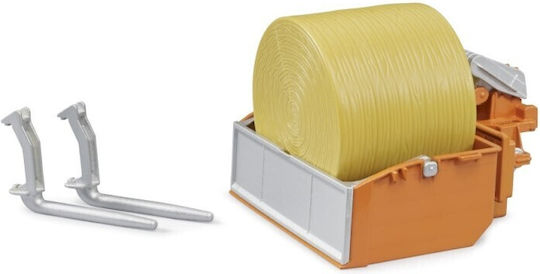 Bruder Accessories Lada Tractor Loading Forks A Round Bale