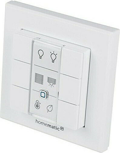 HomeMatic HMIP-WRC6 Smart Ενδιάμεσος Διακόπτης Wi-Fi σε Λευκό Χρώμα 142308A0