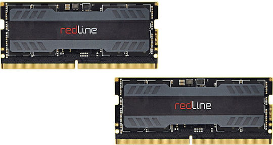 Mushkin Redline DDR5 64GB RAM με 2x32GB Modules και Ταχύτητα 5600 για Desktop MRA5S520HHHD32GX2