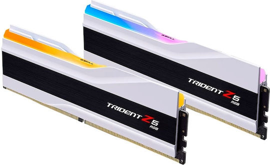 G.Skill Trident Z5 RGB DDR5 64GB RAM με 2x32GB Modules και Ταχύτητα 6000 για Desktop F5-6000J3040G32GX2-TZ5RW