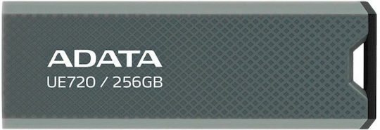 Adata Ue720 256GB USB 3.2 Stick Γκρι