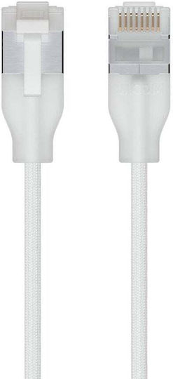 Ubiquiti U/UTP Cat.6a Καλώδιο Δικτύου Ethernet 12m Λευκό 1τμχ