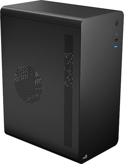 Aerocool CS-110 Mini Tower Κουτί Υπολογιστή Μαύρο