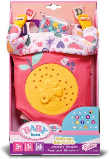 ZAPF Creation Baby Born Pinplay - Baby Carrier 837603