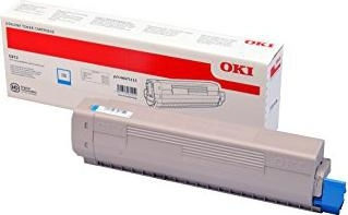 OKI 46471115 Γνήσιο Toner Laser Εκτυπωτή Κυανό