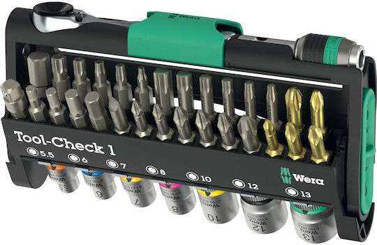 Wera Tool-check 1 Καστάνια με Καρυδάκια