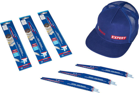 Saw Blade 3 Pcs 225 Mm Carbide + Cap