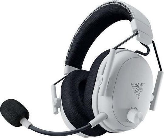 Razer BlackShark V3 Pro Ασύρματο Over Ear Gaming Headset με σύνδεση Bluetooth / USB Λευκό