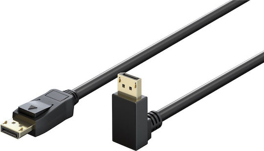 Goobay Cable DisplayPort male - 3m Μαύρο (77058)