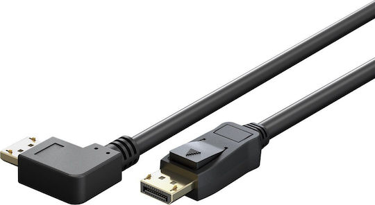 Goobay Cable DisplayPort male - 2m Μαύρο (77053)