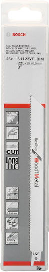 Saw Blade Wood Metal 225 Mm 25 Pcs