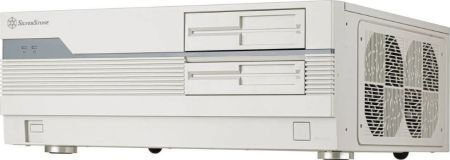 Silverstone SST-FLP01W Home Theater Κουτί Υπολογιστή Λευκό