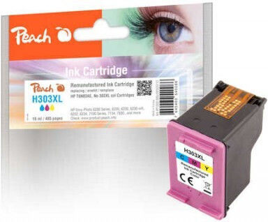 Peach Συμβατό Μελάνι Εκτυπωτή InkJet HP 303XL Πολλαπλό (Color) 1τμχ PI300-895