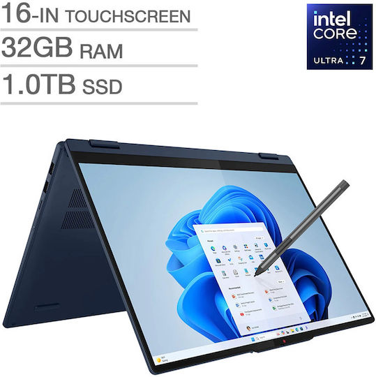 Lenovo IdeaPad 5 2-in-1 16IAL10 16" IPS FHD+ (Ultra 7-255U/32GB/1TB SSD/W11 Home) (US Keyboard)