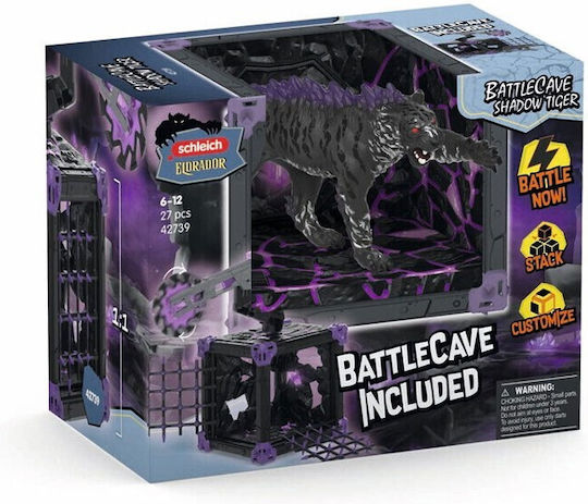 Schleich-S Battlecave Shadow Tiger για 3+ Ετών 42739