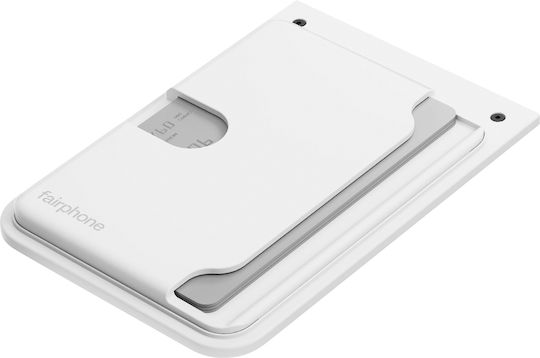 Fairphone Card Holder Fairphone 6 Modular In Plastic 3 Cards White