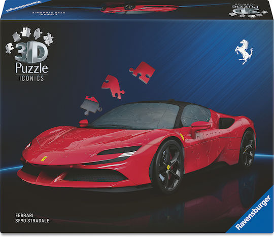 Ravensburger Iconics Ferrari Sf 90 Stradale 108p 12008041 Toys