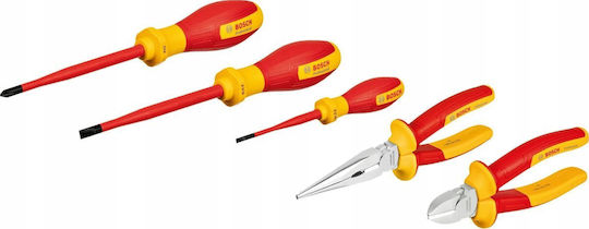 Bosch 1600A02NG2 Δίσκος Εργαλειοφόρου με 5 Εργαλεία Ηλεκτρολόγου