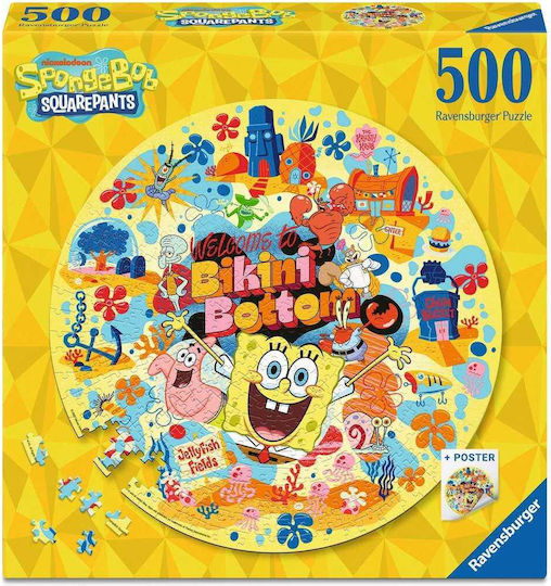 Spongebob Puzzle 2D 500pcs