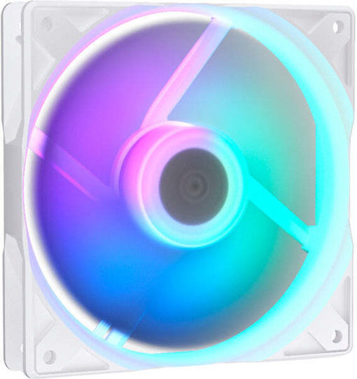 Endorfy Stratus Case Fan 120mm με ARGB Φωτισμό και Σύνδεση 3-Pin / 4-Pin PWM Λευκό