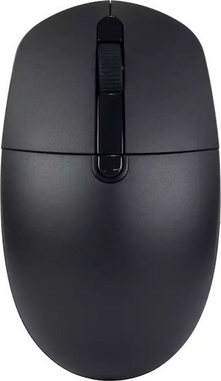 Inter-Tech M-208 II Ασύρματο Εργονομικό Ποντίκι Μαύρο
